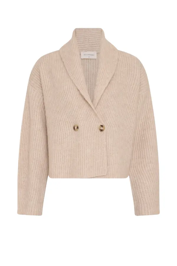 Viannie Cardigan - Oatmeal Melange