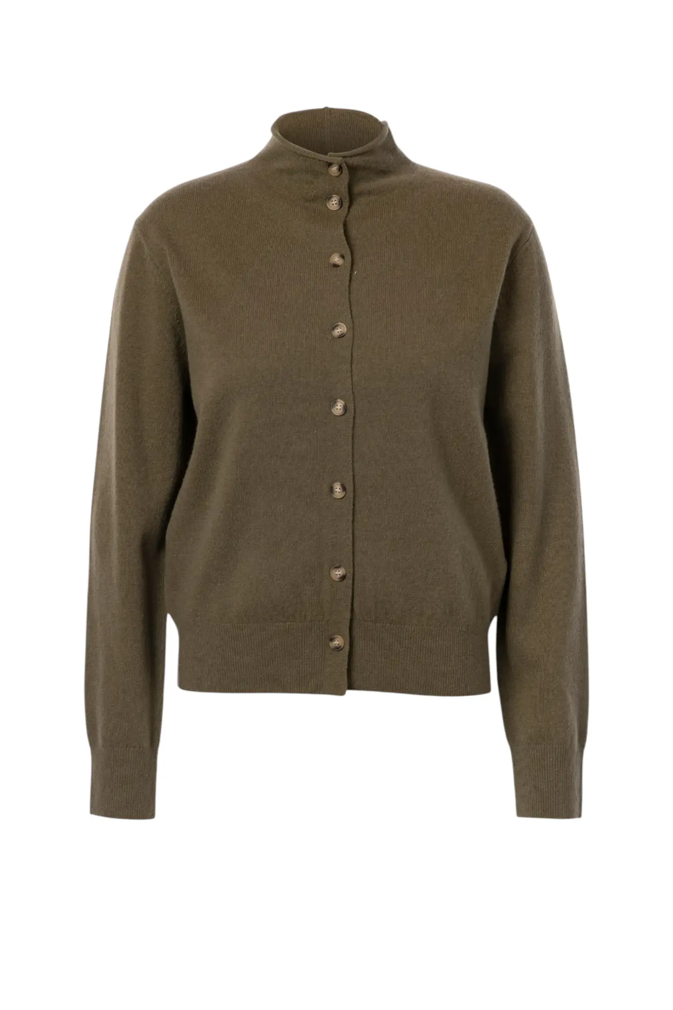 Porcelain Cardigan - Army Green