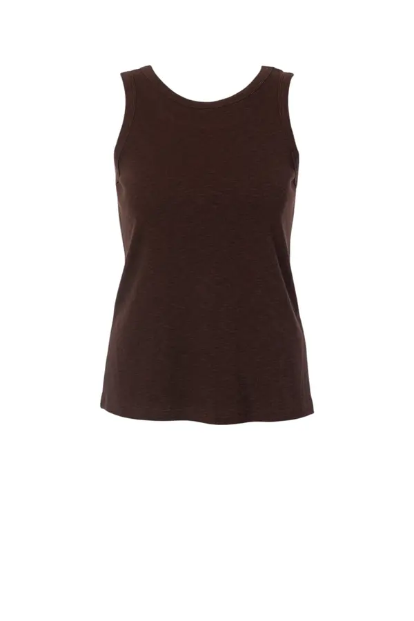 Perlita Tank Top - Dark Brown