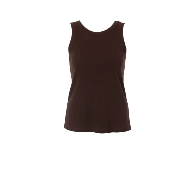 Perlita Tank Top - Dark Brown