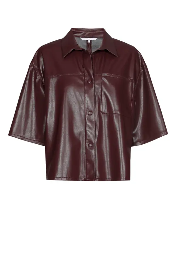 Horris Blouse - Black Rasperry