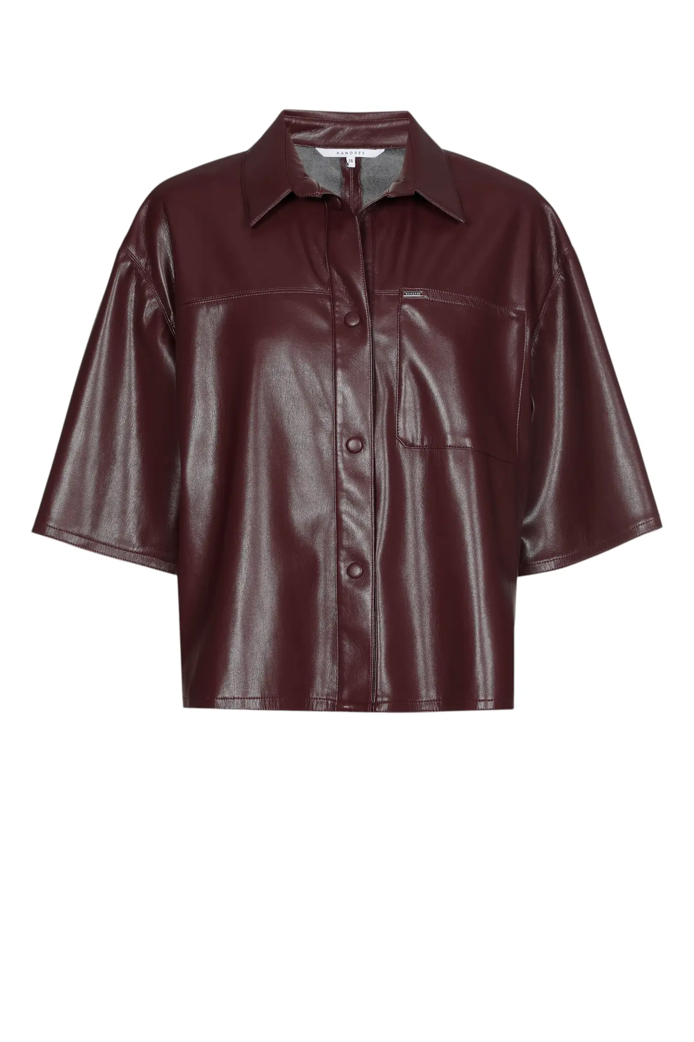 Horris Blouse - Black Rasperry
