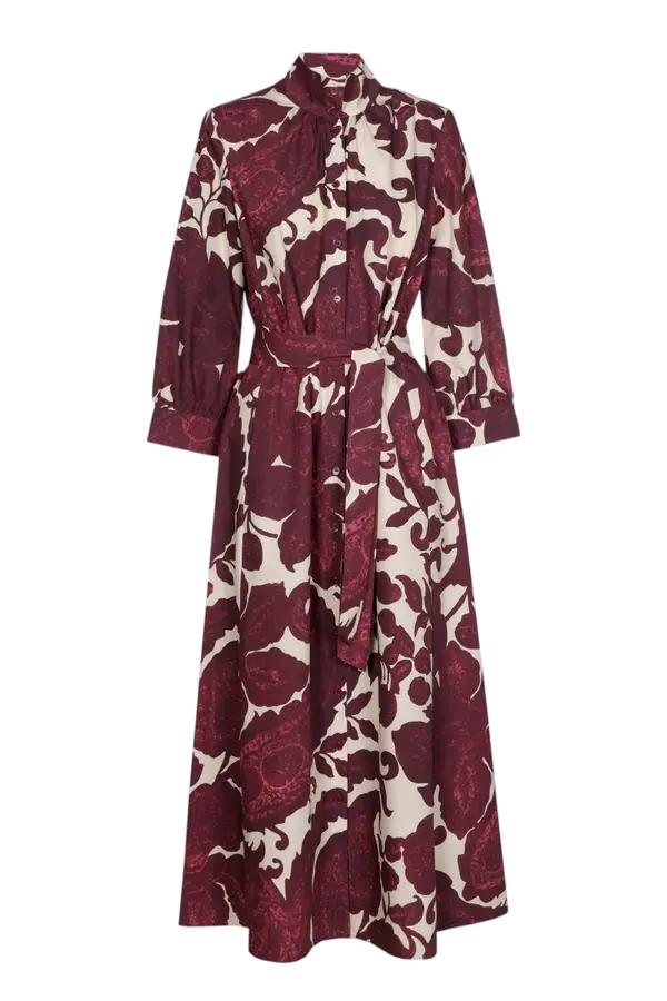 Kare Maxi Dress - Dark Plum