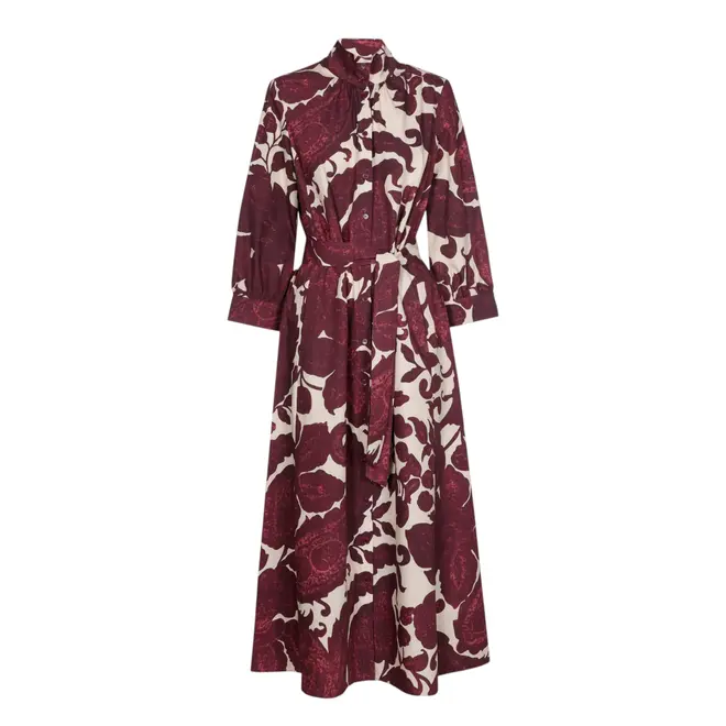 Kare Maxi Dress - Dark Plum