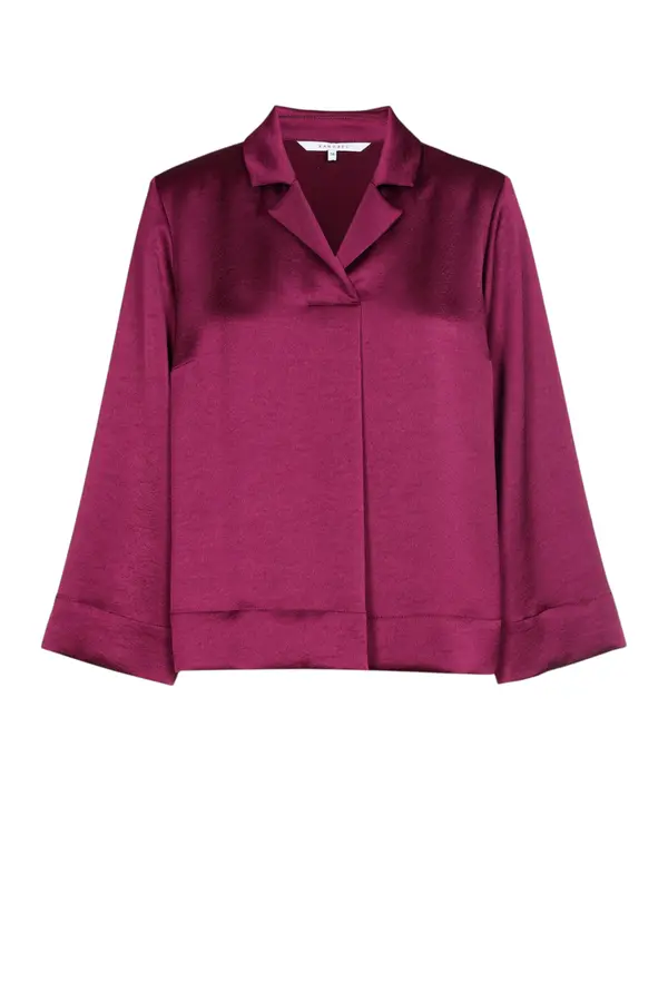 Helinka Blouse - Dark Plum