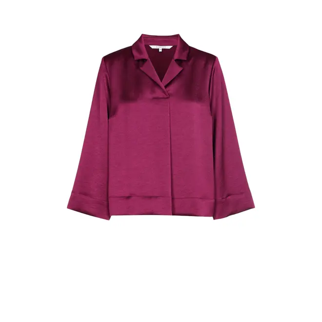 Helinka Blouse - Dark Plum
