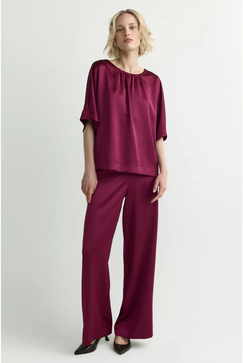 Paola Pants - Dark Plum