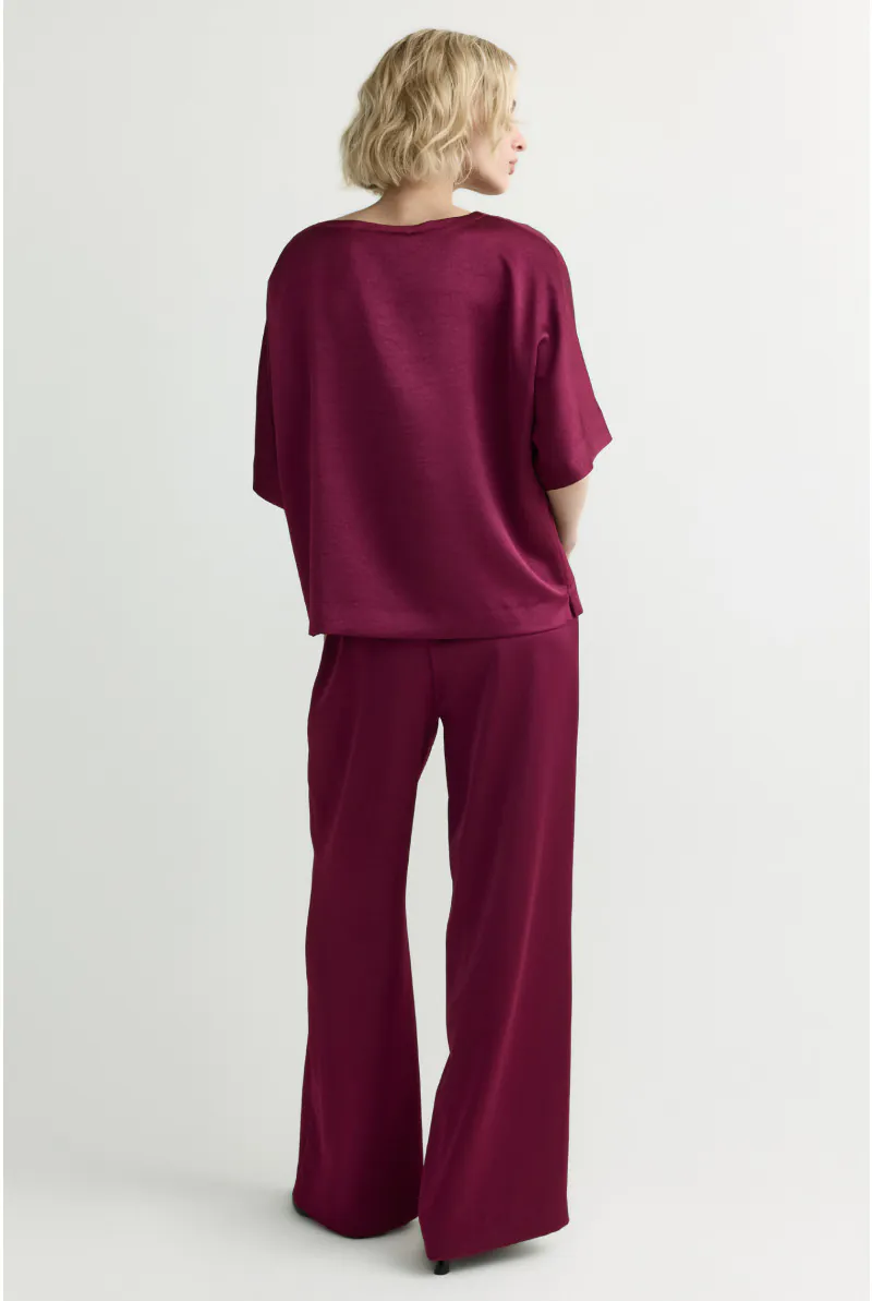 Paola Pants - Dark Plum