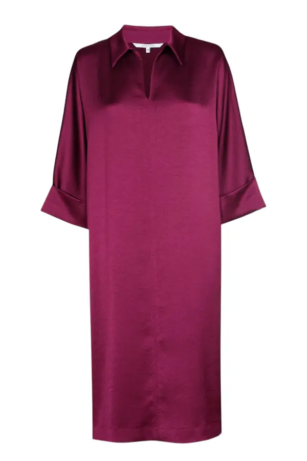 Kenano Midi Dress - Dark Plum