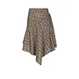 Sabella Check Skirt - Brown Check