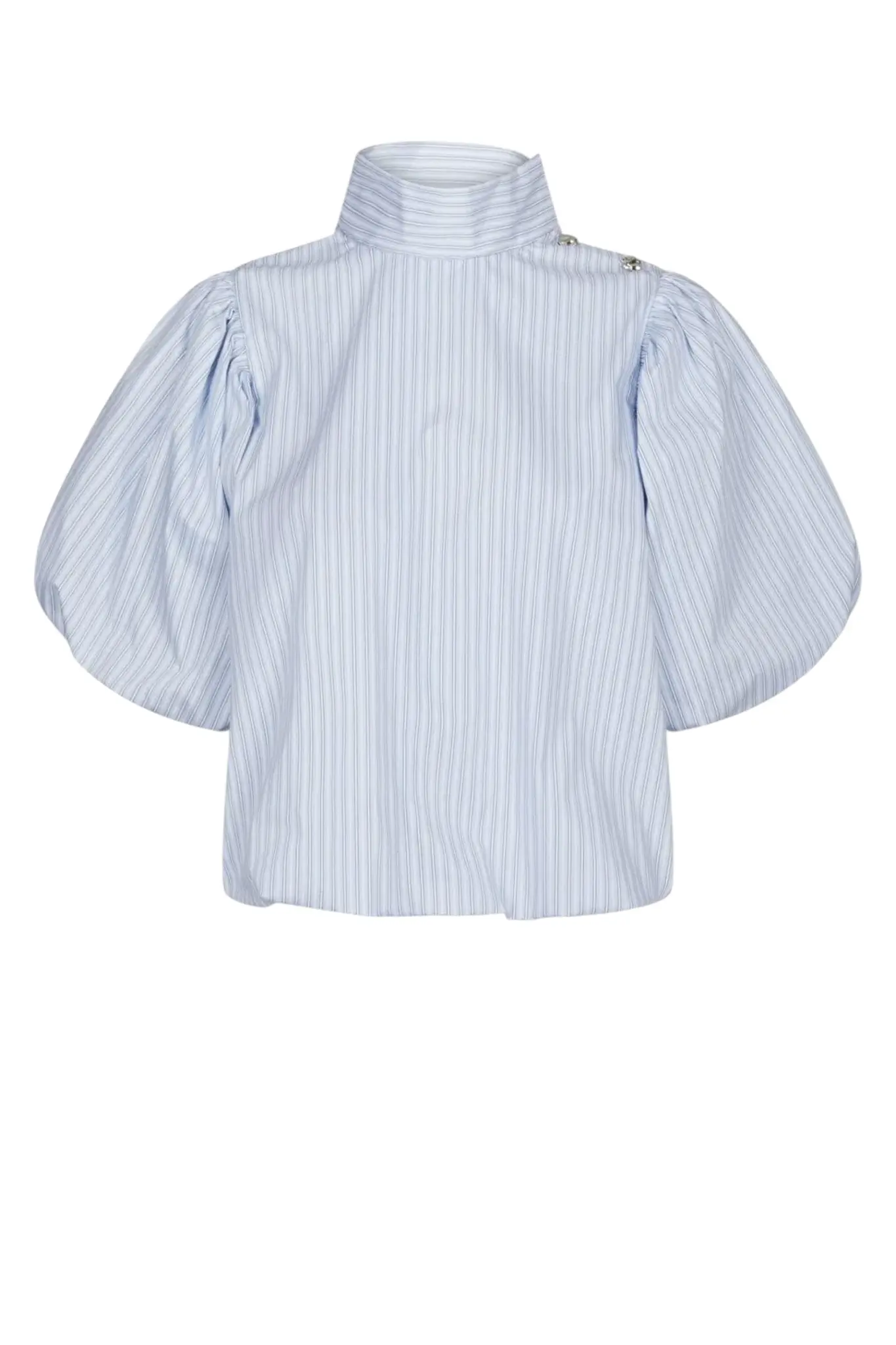 Parisa Strike Blouse - Light Blue