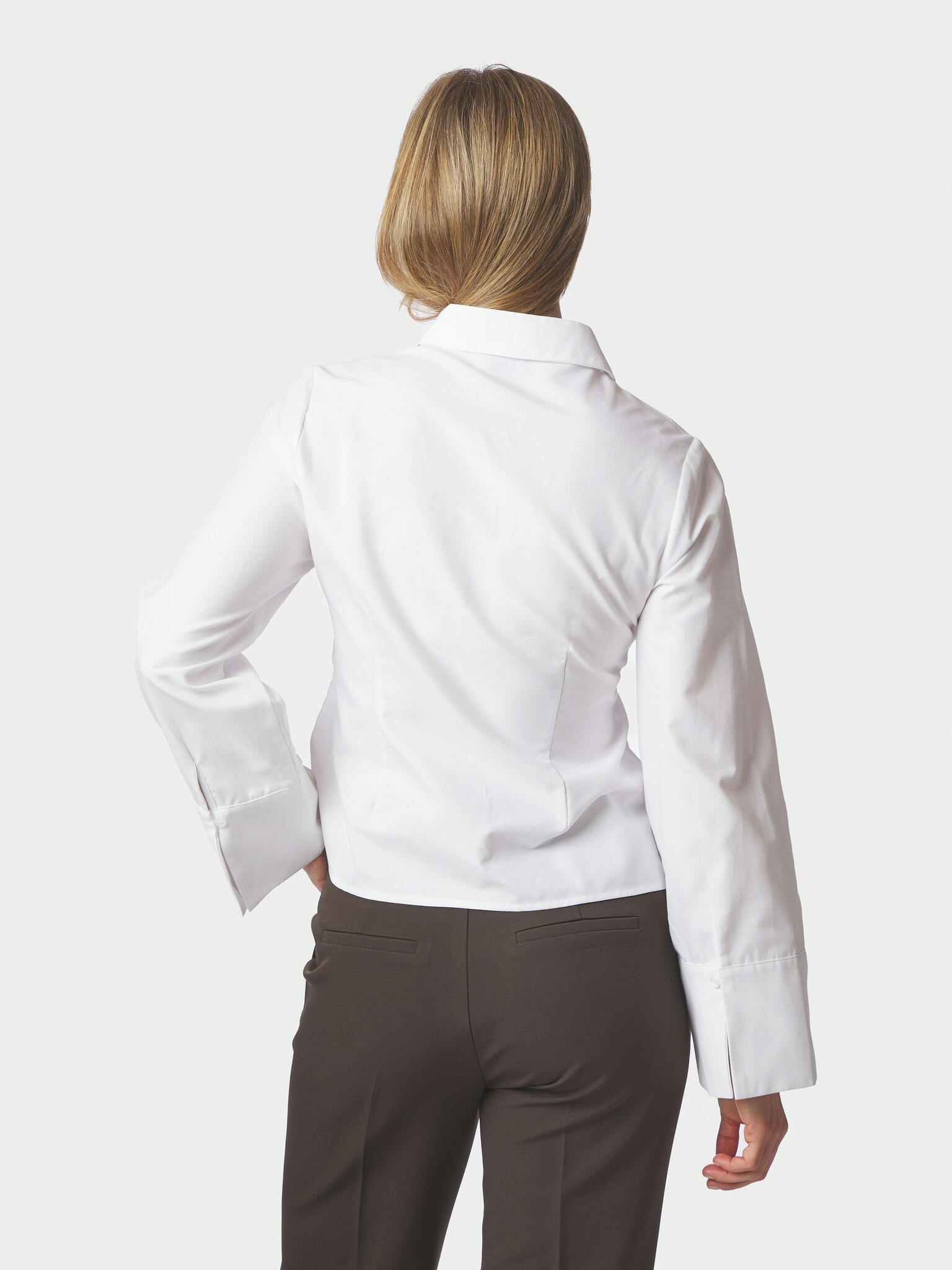Rose Oxford Shirt - White