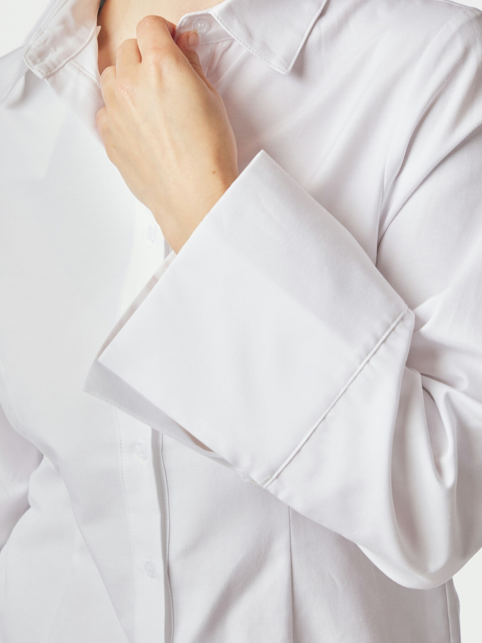 Rose Oxford Shirt - White