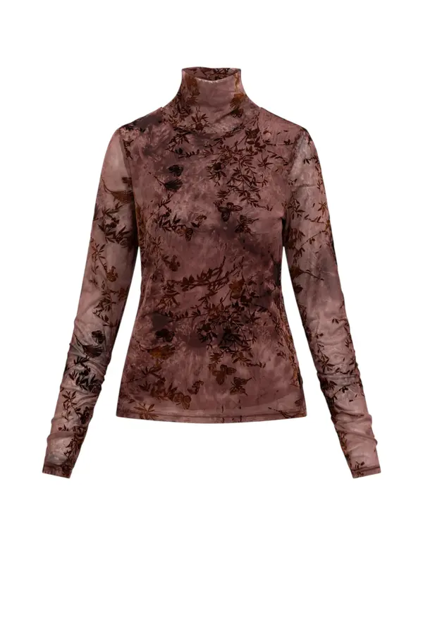 Moriah Top - Burgundy