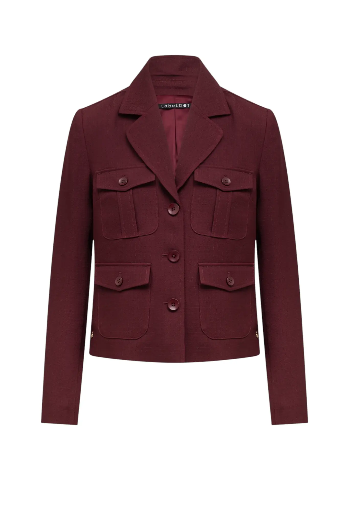 Davina Blazer - Burgundy