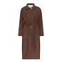 Keola Secilia Wool Coat - Hot Fudge
