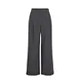 Henrike Hw Pants - Dark Grey Melange