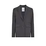 Inge Henrike Loose Blazer - Dark Grey Melange