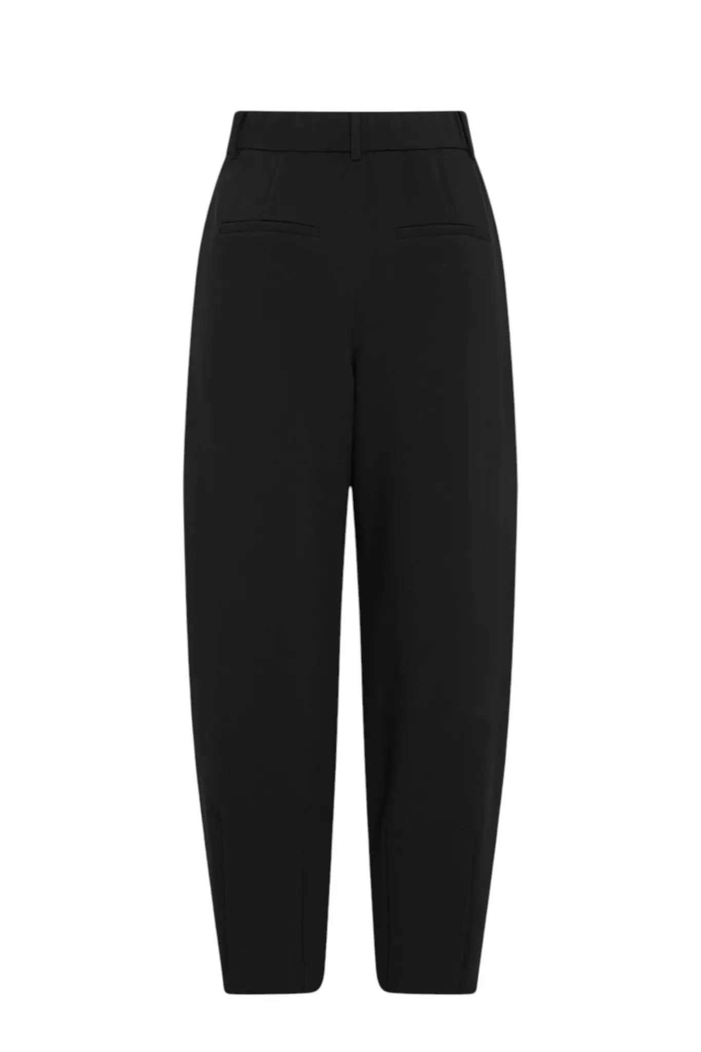 Macy Michelle Hw Barrel Pants - Black