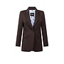 AISHA Blazer - Dark Brown