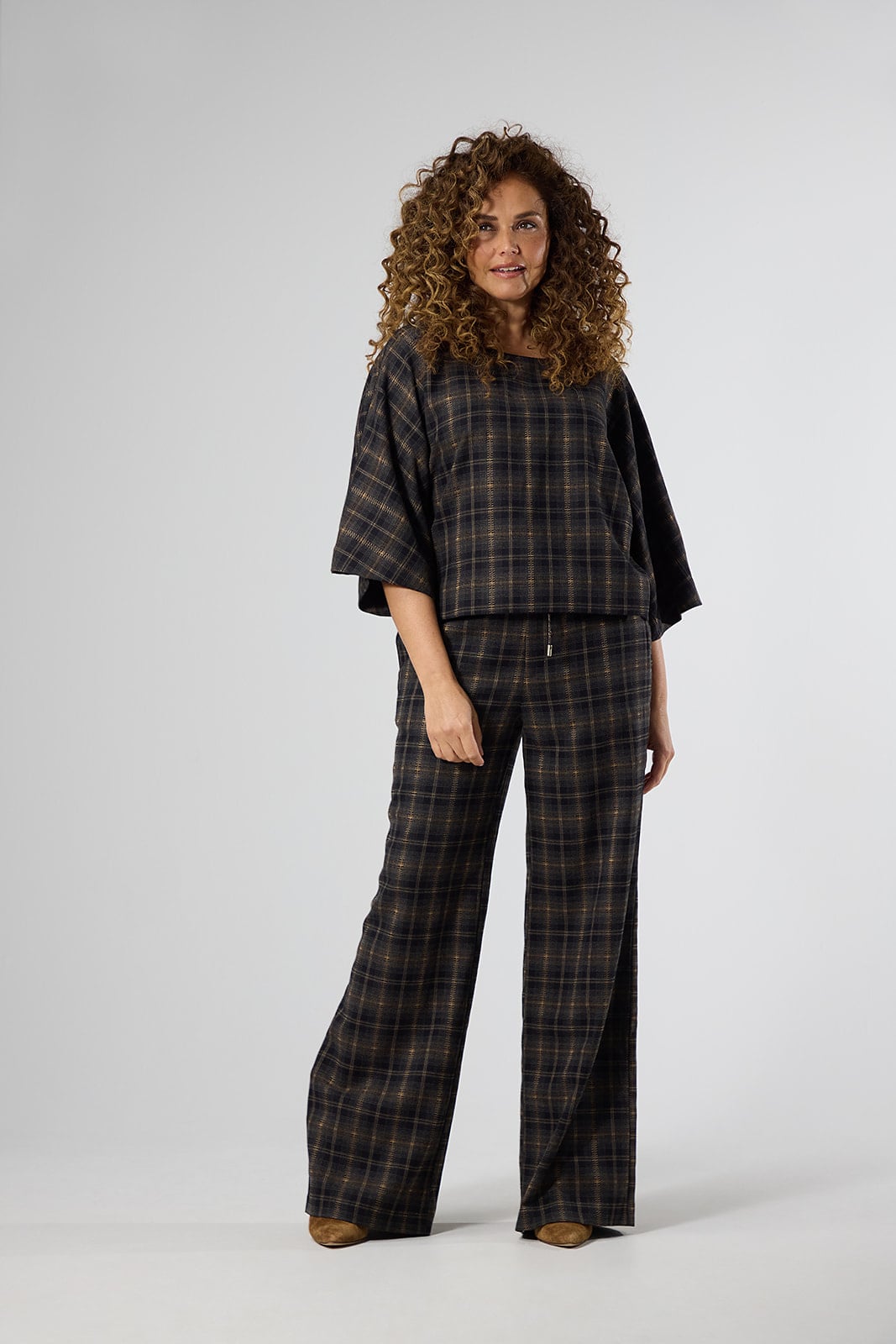 Metin Blouse - Bruin