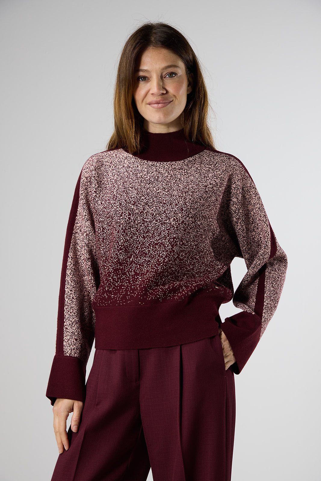 Noemie Trui - Burgundy