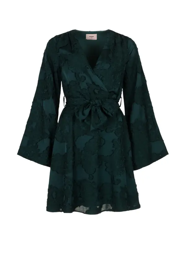 Danina Dress - Teal Green
