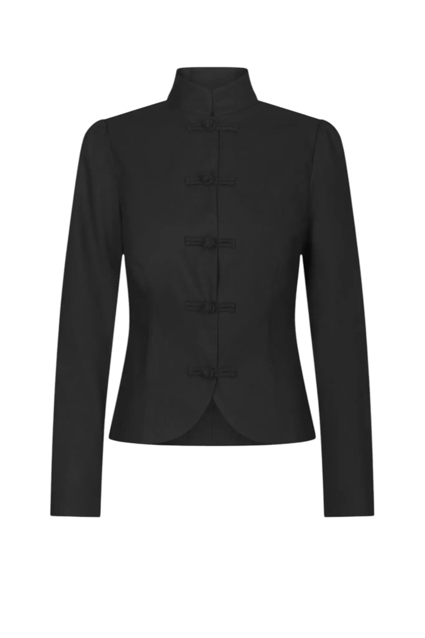 Ardena Linen Blazer - Black