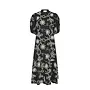 Veronica Dori Emb Dress - Black