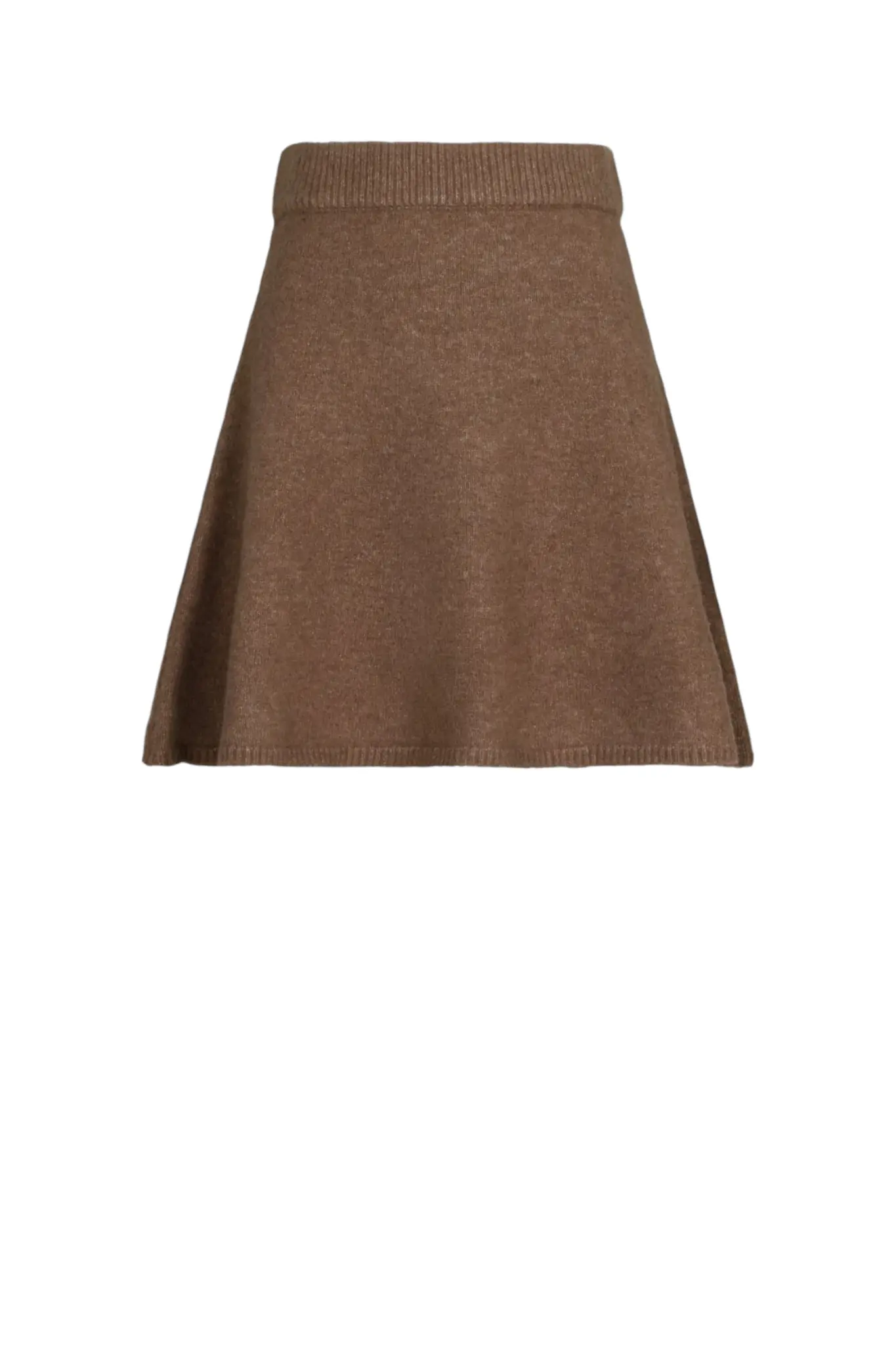 Gisa Knit Skirt - Brown