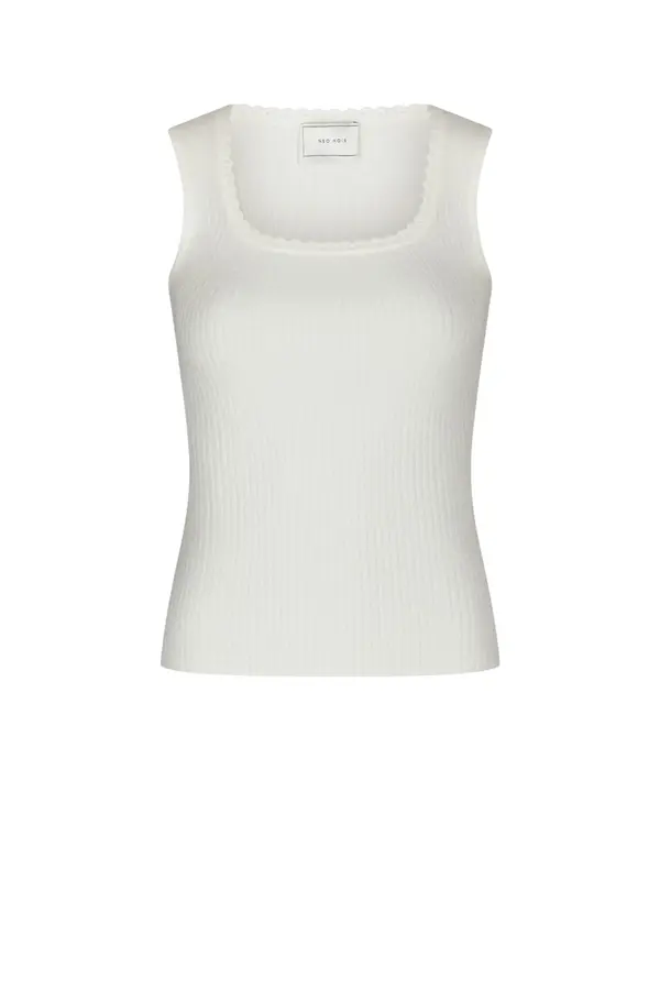 Fraline Knit Top - Off White