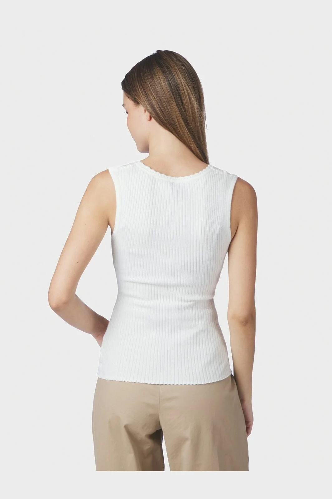 Fraline Knit Top - Off White