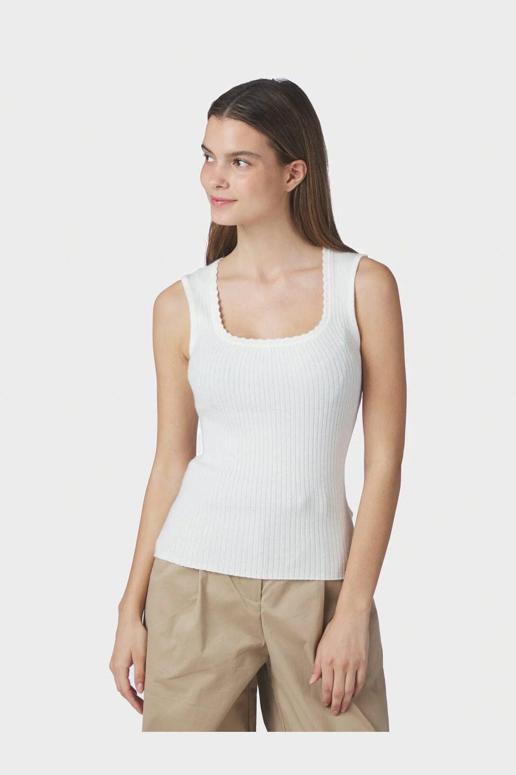 Fraline Knit Top - Off White