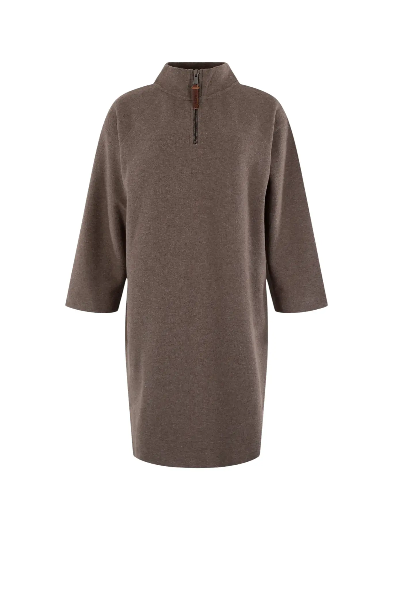 Influence Sweat Dress - Dark Chocolate Solid