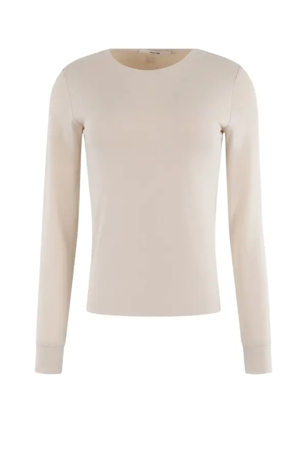 Lucia Long Sleeve - Chalk Solid