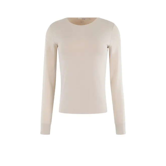 Lucia Long Sleeve - Chalk Solid