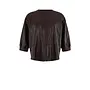 Antonella Blouse - Chocolate Solid