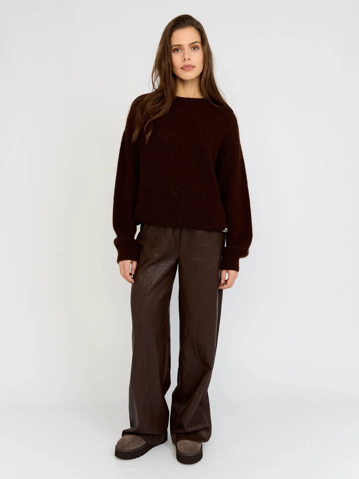 Margoux Pantalon - Chocolate Solid
