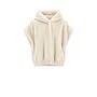 Olena Fauxe Mink Reversible Gilet - Beige