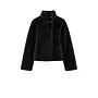 Mallow Faux Mink Jacket - Dark Grey