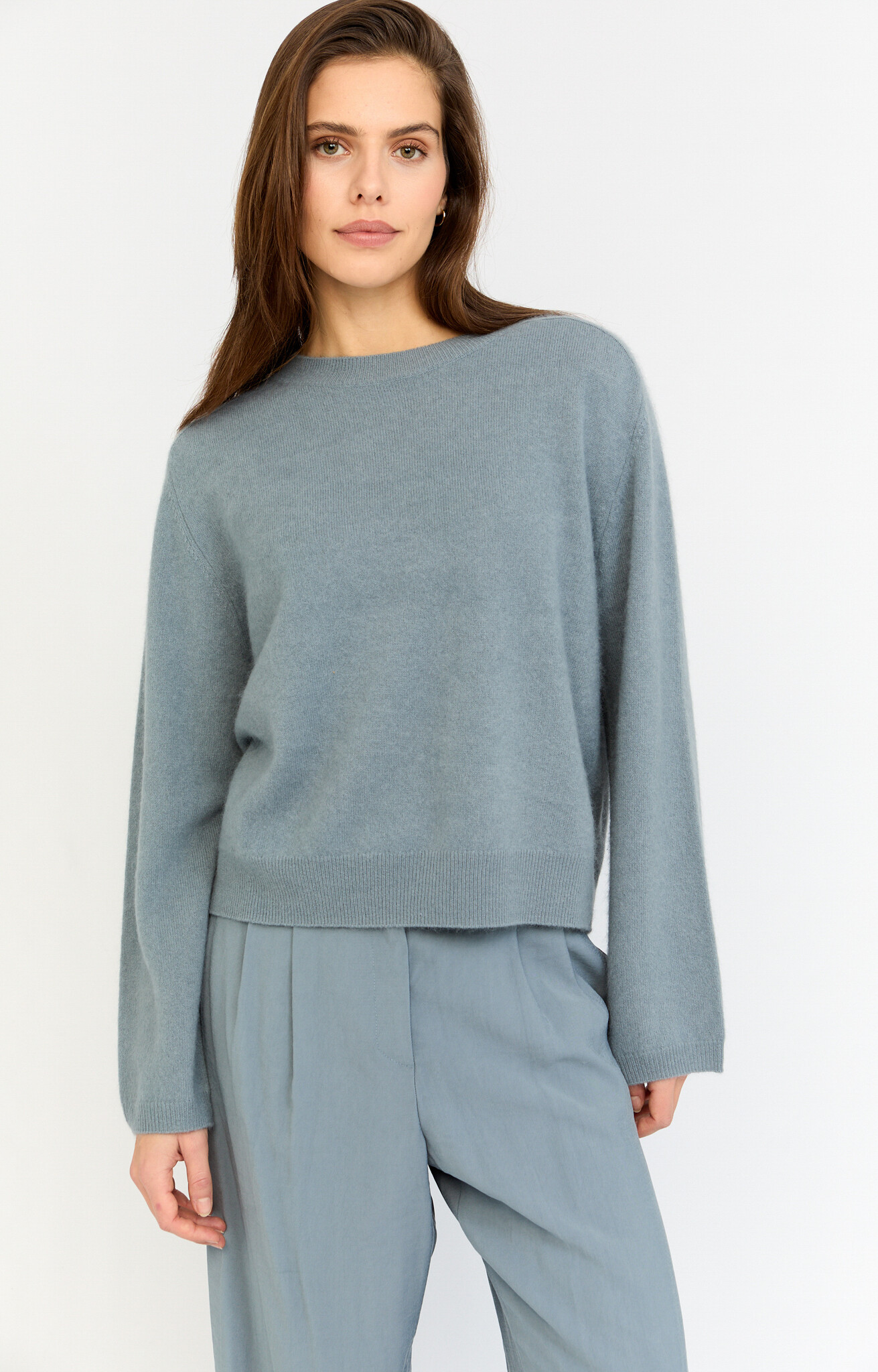 Florence Pullover - Licht Blauw