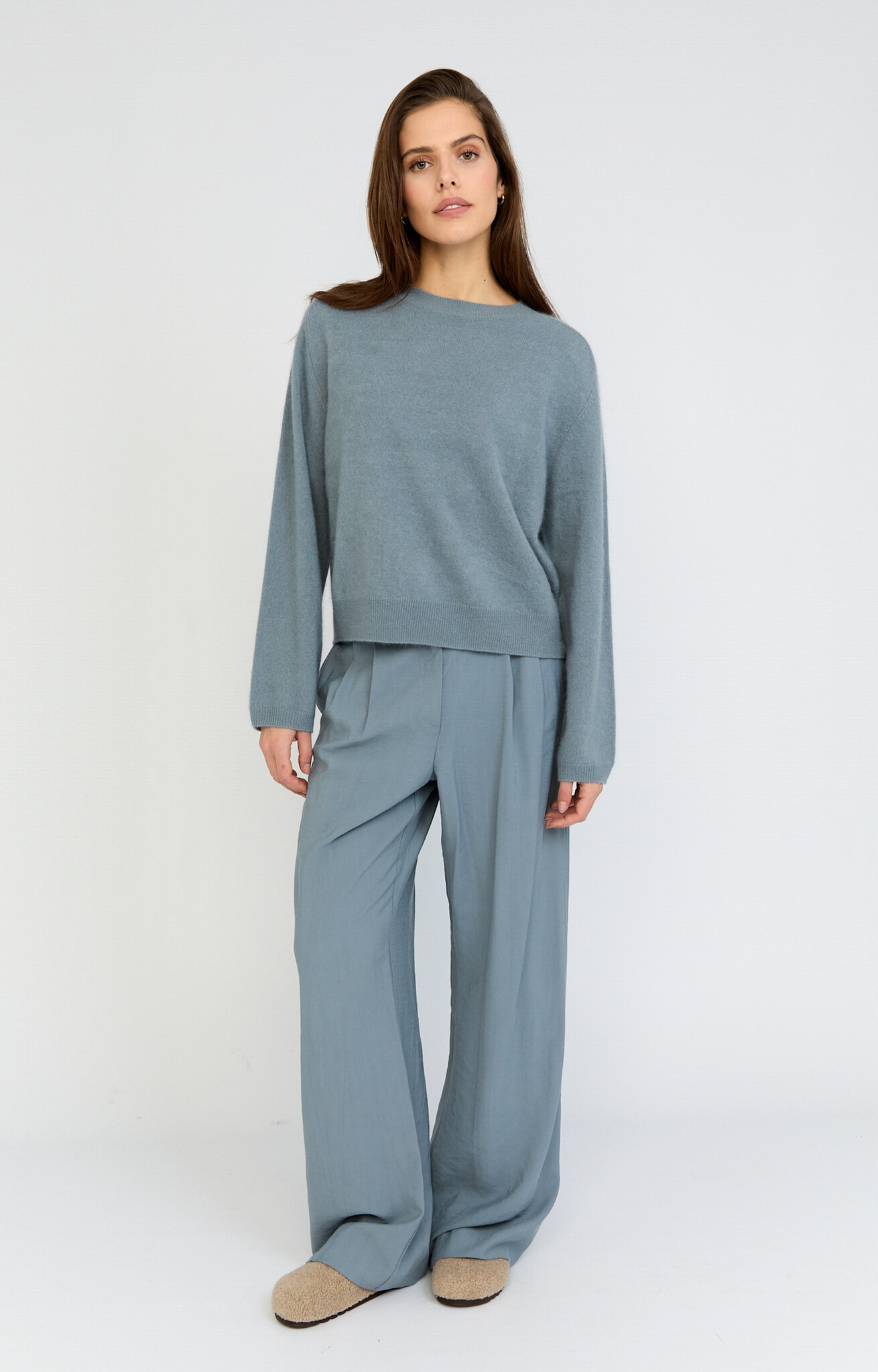 Florence Pullover - Licht Blauw