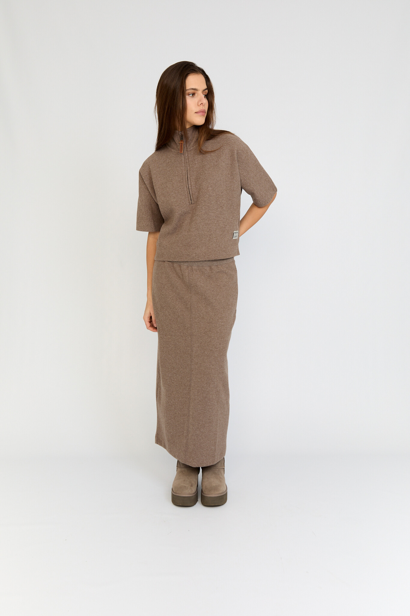 Faith Skirt - Donkerbruin