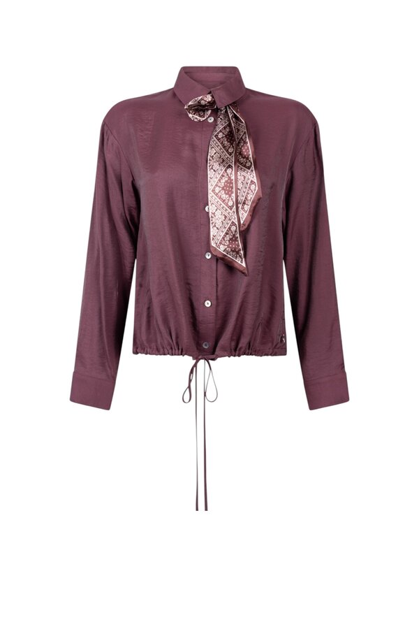 Inez Blouse - Wine