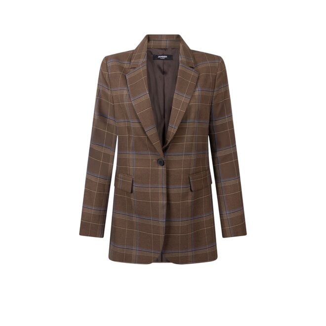Kylia Blazer - Multi Dark Brown