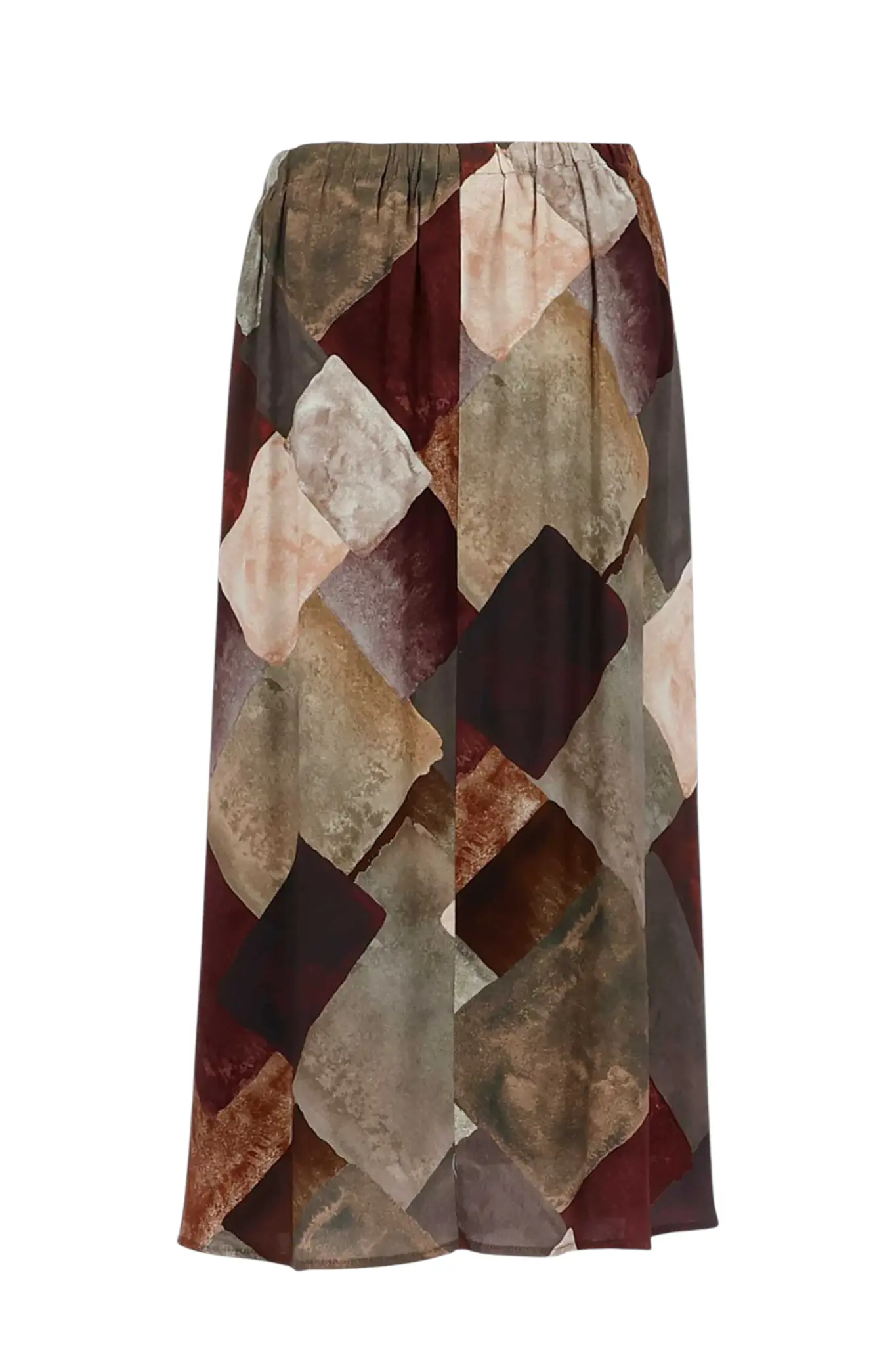 Maxi Skirt - Mocha Multi