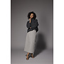 Fran Skirt - Shiny Grey