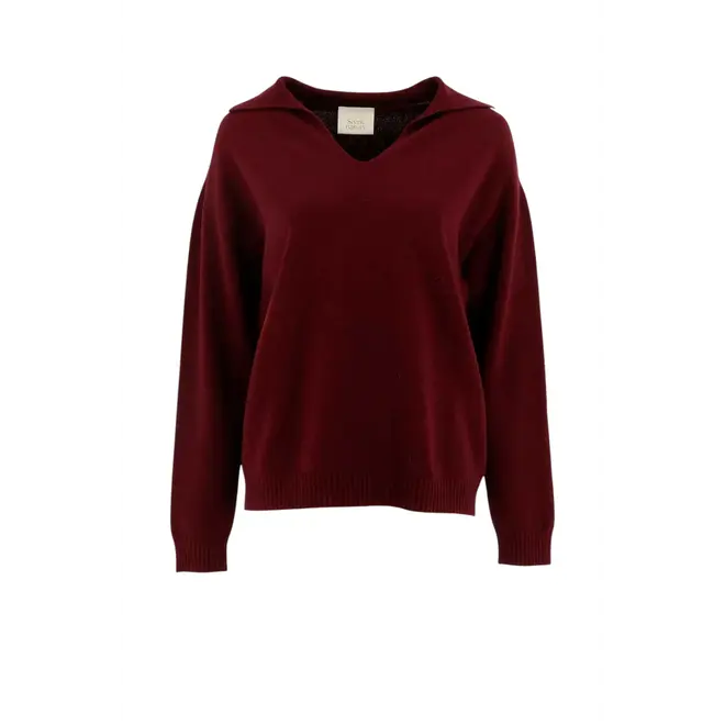 Pull Kraag - Burgundy
