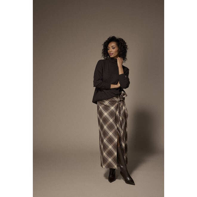 Selah Turtleneck - Dark Brown