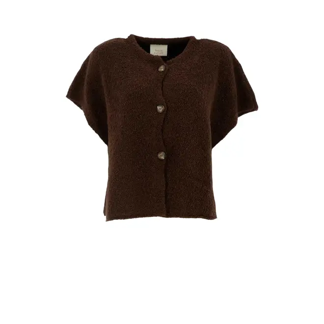 Knit Cardigan - Brown